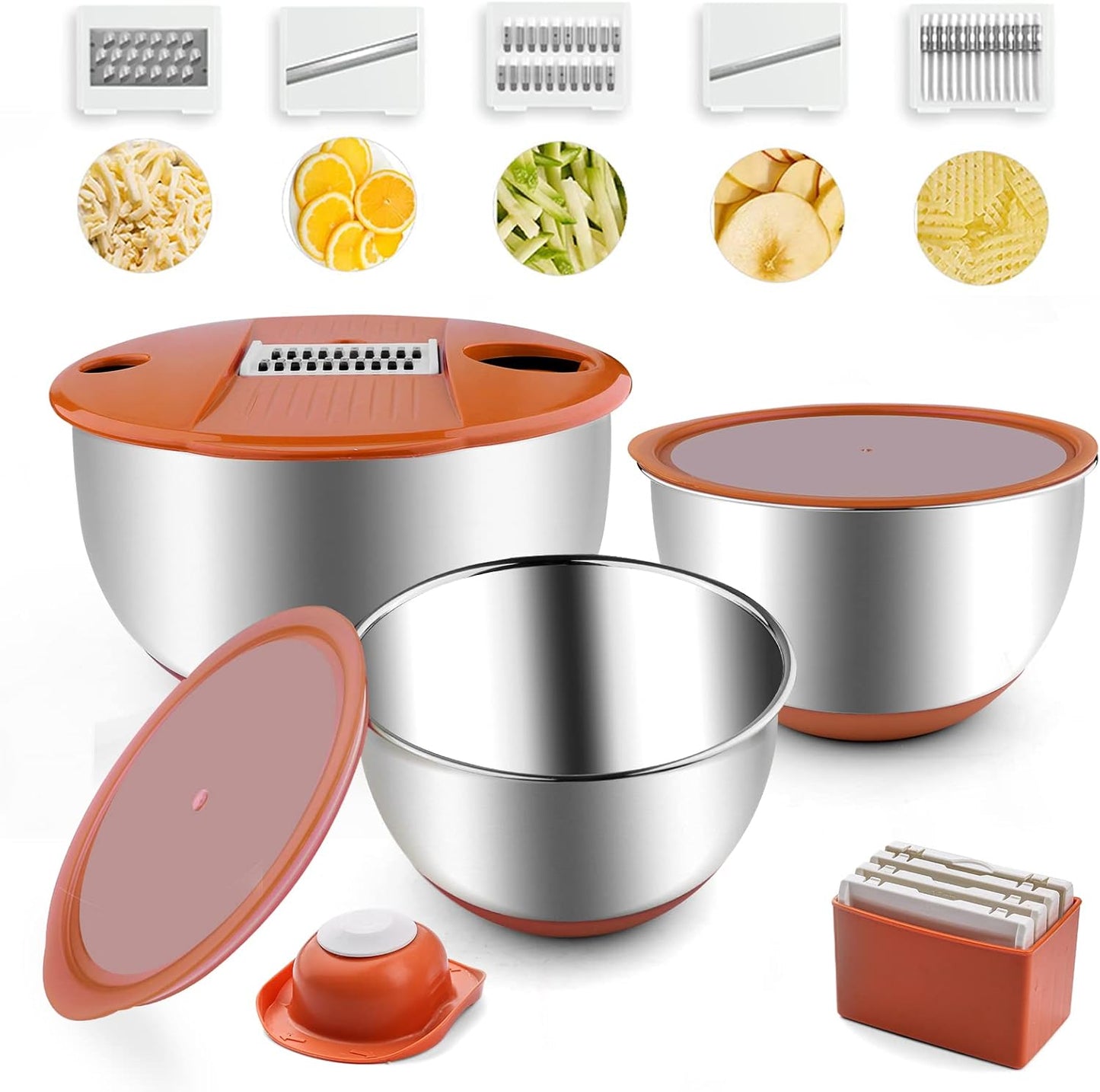 Mixing Bowls with Lids Set for Baking and Cooking Needs