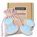 Opalite Gua Sha Set: Jaw Sculpt + Facial Tone