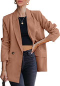 blazer jackets for women work casual office - tailored boyfriend fit
