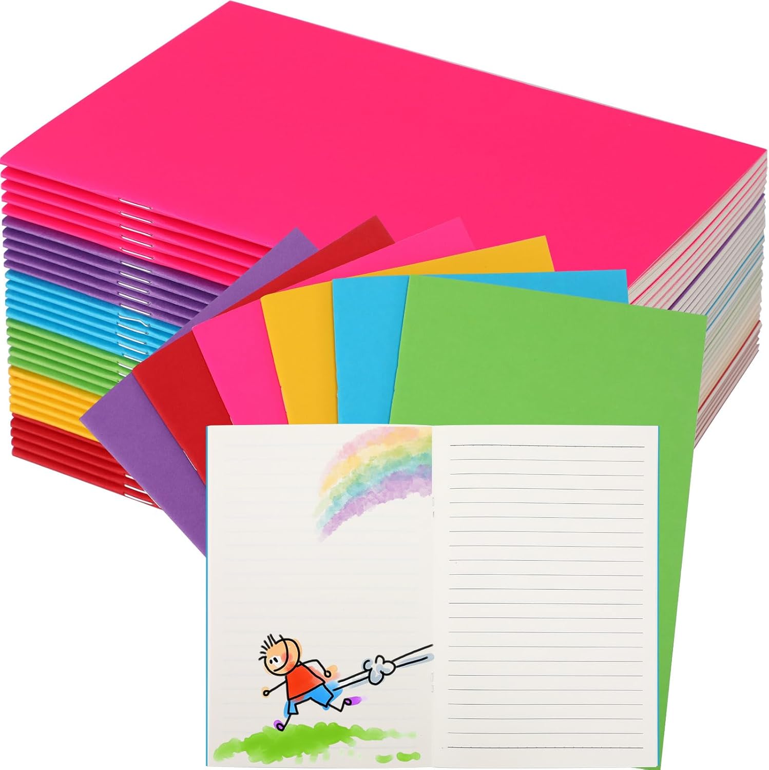 Gueevin 60 Pcs Blank Books for Kids to Write Stories and Draw