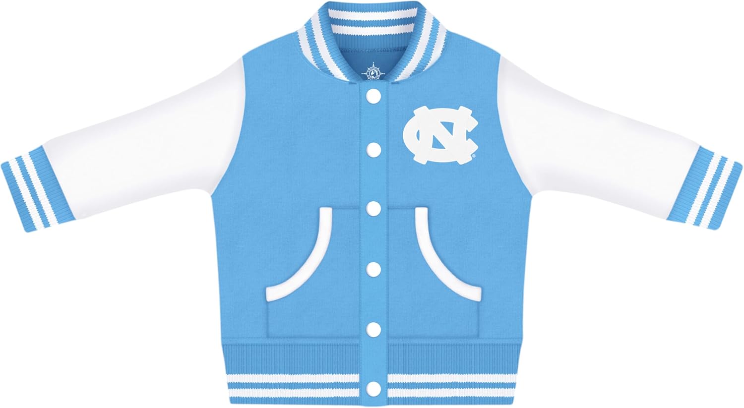 Creative Knitwear College Baby Varsity Jacket for Little Fans