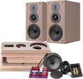 HiVi-Swans DIY 3-Way Passive Bookshelf Speakers Kit - High-Fidelity