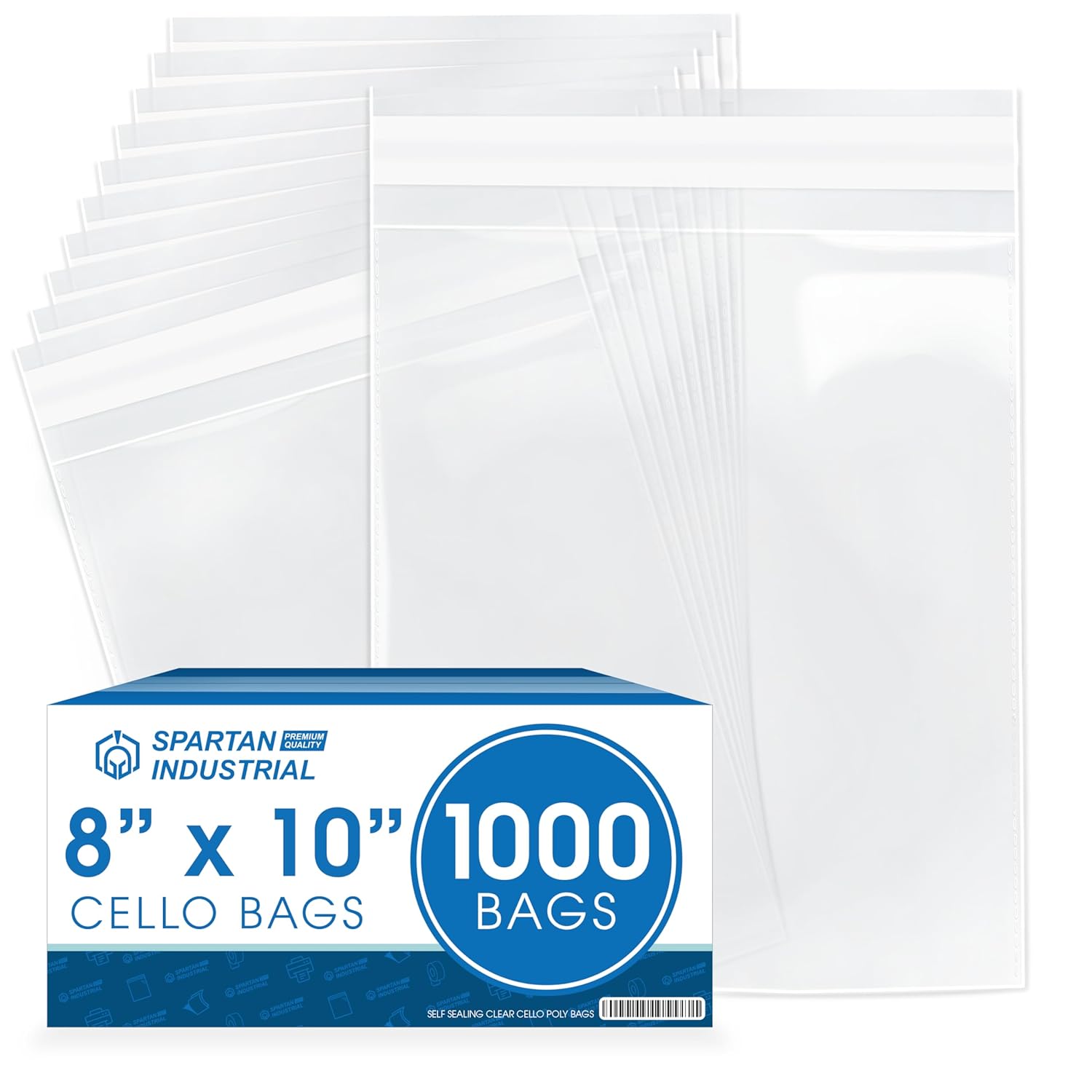 Crystal Clear Resealable Cello Poly Bags for Packaging Needs