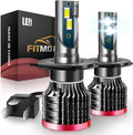 H4/9003 LED Bulbs 80W 16000 Lumens - Bright 6500K Fog Light