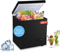 3.5 Cu.Ft Chest Freezer - Compact Deep Freezer with Adjustable