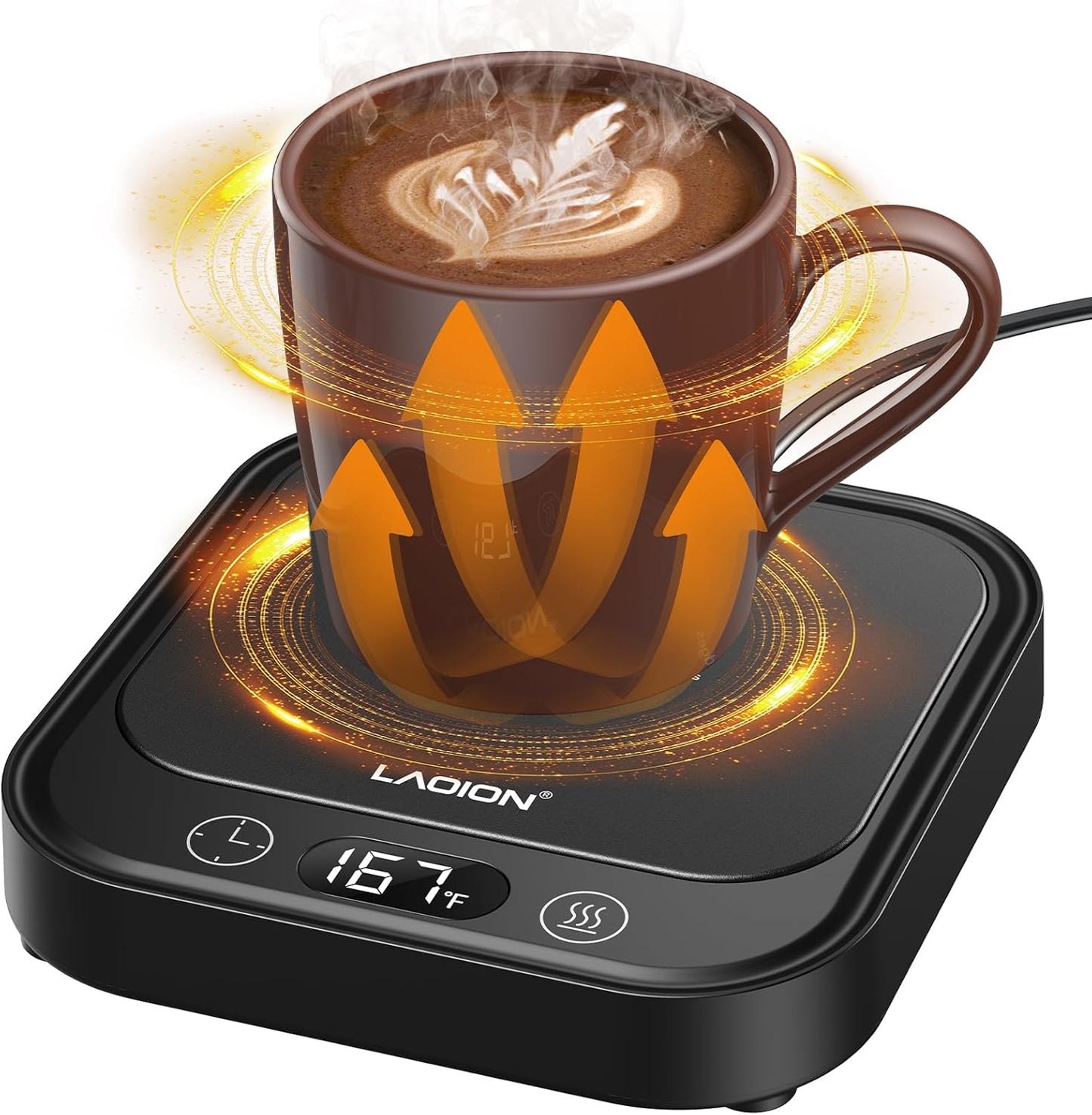 LAOION 40W Mug Warmer - Smart & Stylish Beverage Essential