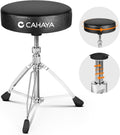 CAHAYA Drum Throne Height Adjustable - Comfortable Padded Drum Seat