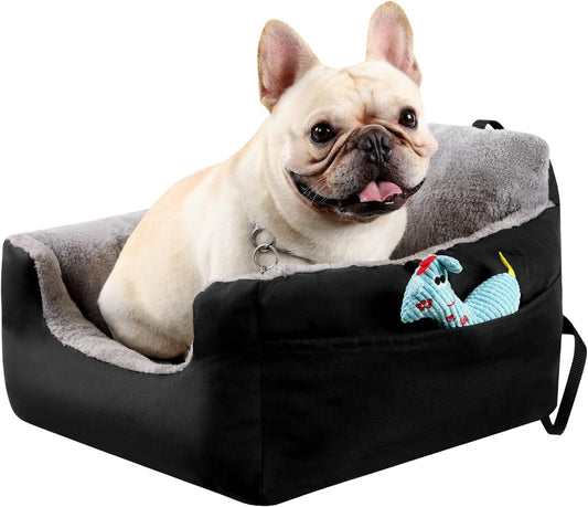 Memory Foam Dog Car Seat for Safety & Comfort