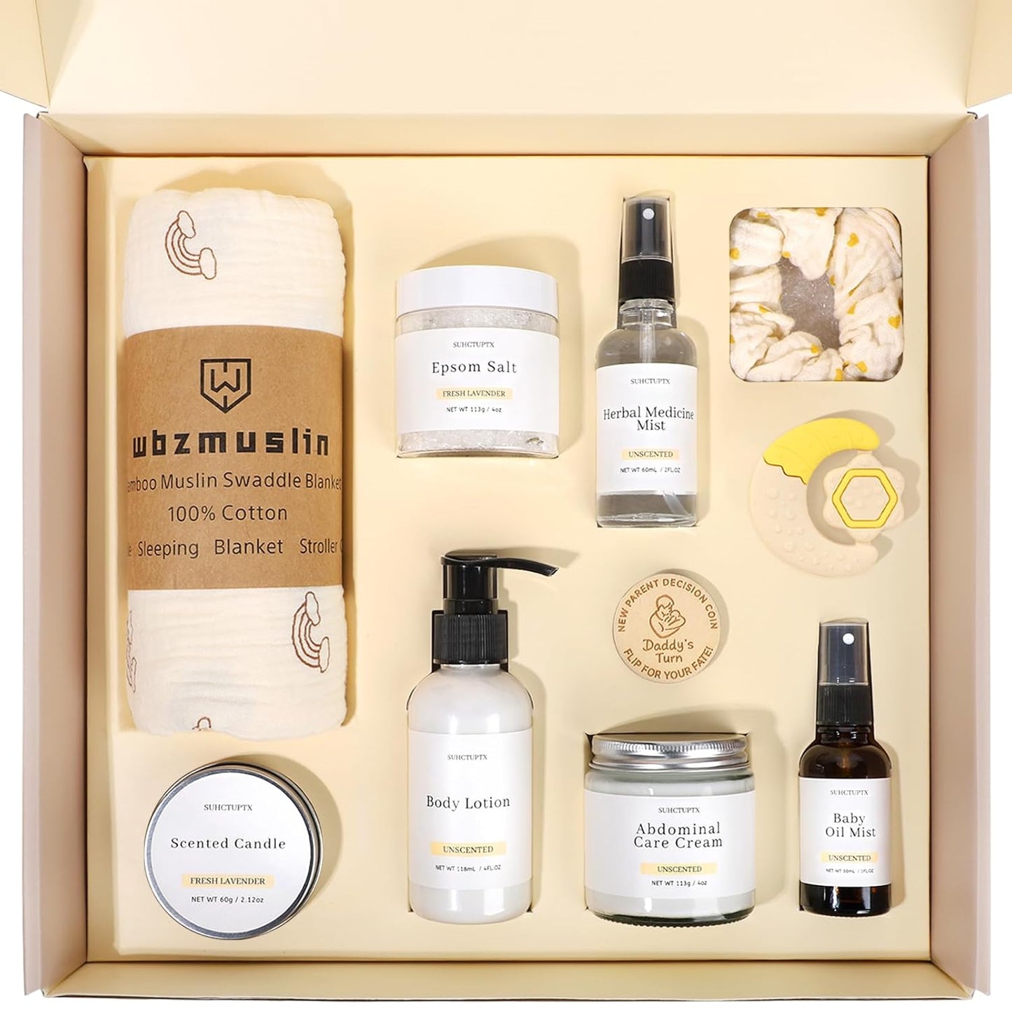 Luxury New Mom Care Package for Postpartum Support and Essentials