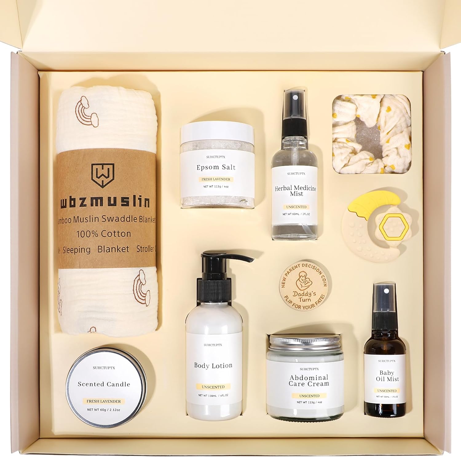 Luxury New Mom Care Package for Postpartum Support and Essentials