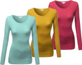 Emmalise Women's Athletic Fit Long Sleeve Tee - Layering Essential