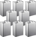 1 Gallon F Style Metal Can 8-Pack - Durable Reusable Storage