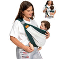 Baby Sling Carrier Newborn to Toddler - Quick In & Out Mesh Sling