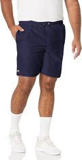 Lacoste Mens Sport Lined Tennis Short - Comfortable Diamond Weave