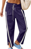 Track Pants for Women Casual Drawstring Barrel Pant - Lightweight