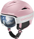 Odoland Snowboard Helmet and Ski Goggles Set - Durable Protection