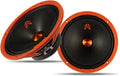 MX65P1 Midrange Loudspeaker 6.5ft Orange Dust Cap - Clear Midrange