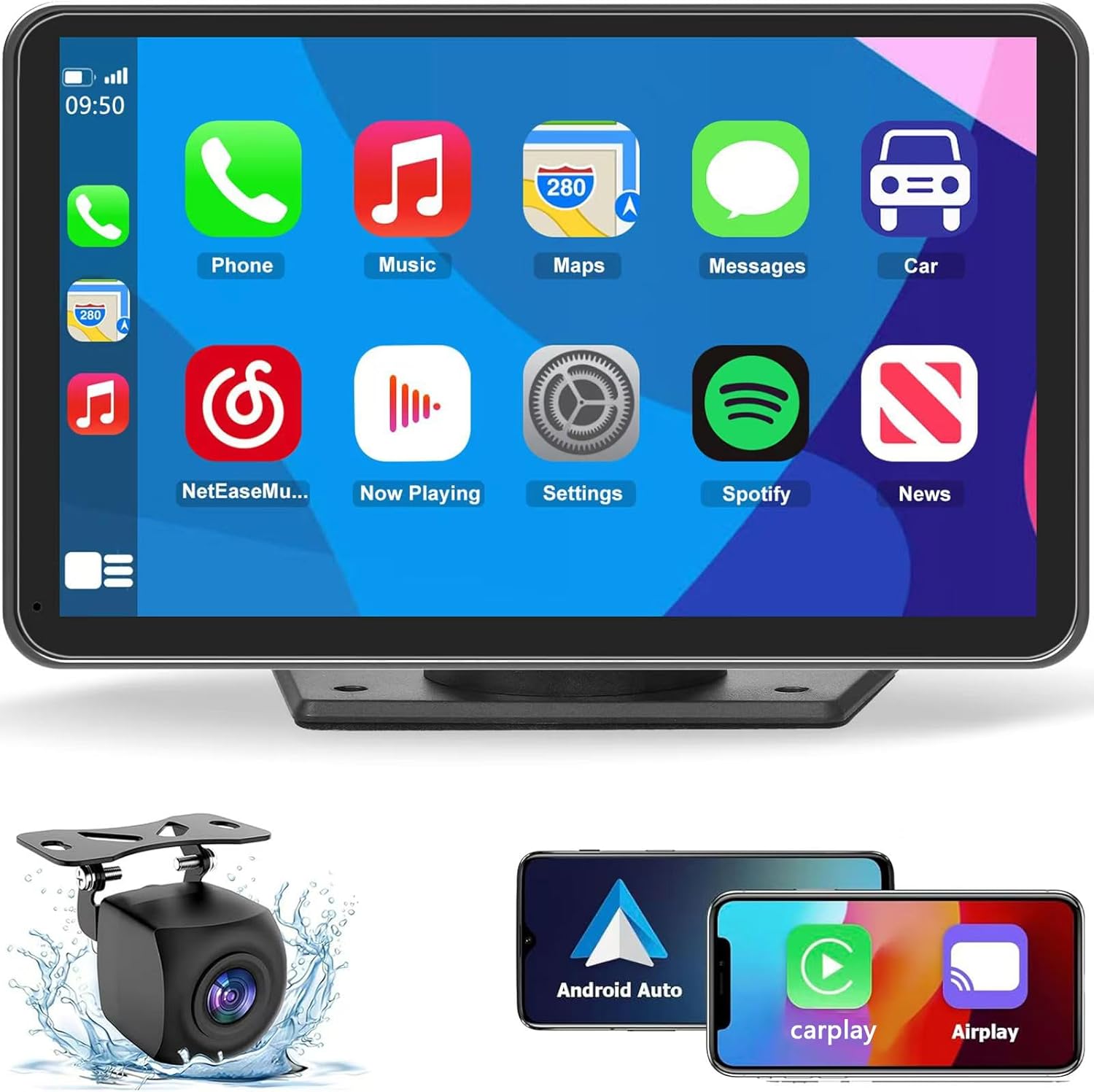 7 HD CarPlay Stereo: Wireless & Touchscreen