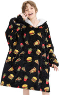 Wearable Blanket Hoodie for Kids - Cozy Sherpa Design
