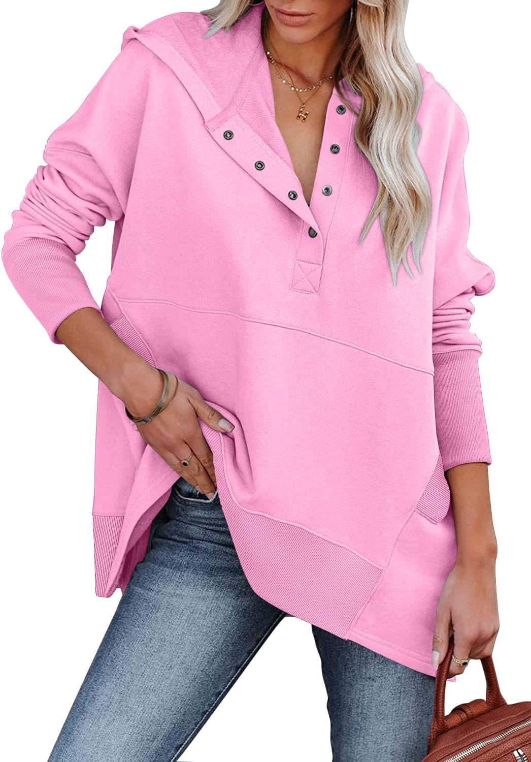 Oversized Pullover Hoodies for Women - Comfy Fall Fashion
