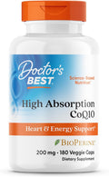 Doctor's Best High Absorption CoQ10 - Heart & Energy Support