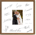 Axeman 14x14 Signature Picture Frame with Mat to 5x7 - Walnut