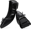 Women's Foldable Flats Pointed Toe Ballet Flats - Lightweight Comfort