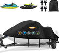 Jet Ski Covers Upgraded 900D Waverunner Cover Waterproof - XXL Fit
