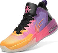 Kids High Top Basketball Shoes for Boys and Girls - Breathable