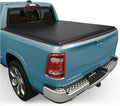 Soft Quad-fold Truck Bed Tonneau Cover Compatible with Dodge Ram 6.4ft
