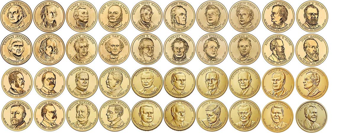 2007 P D Presidential Dollar 80 Coin Set Uncirculated Review