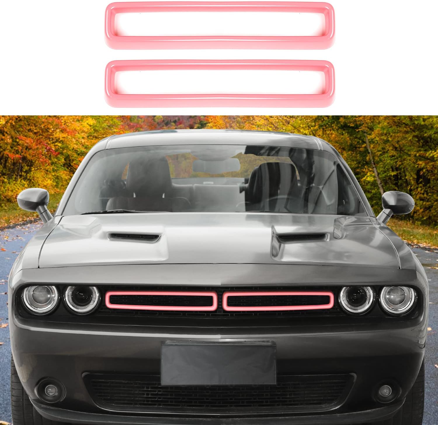 Voodonala Challenger Front Grille Inserts for 2015-2024 Models