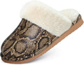 Women's Fuzzy Memory Foam Slippers - Warm Indoor/Outdoor