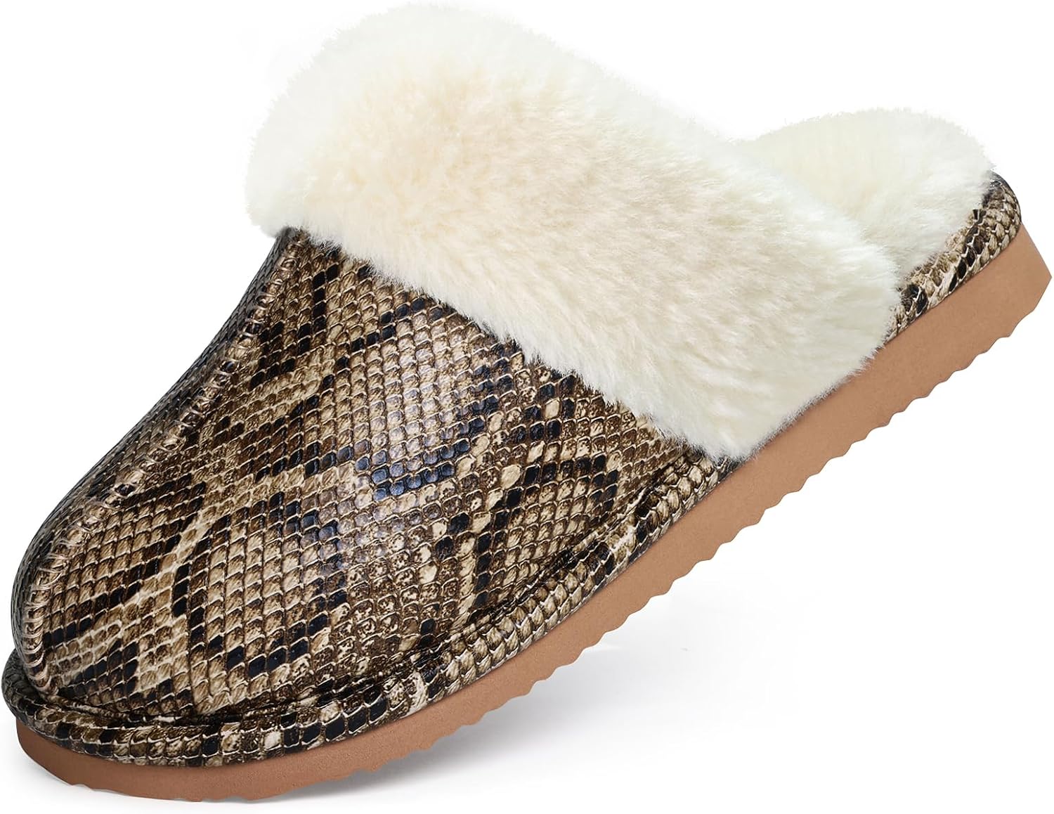 Litfun Women's Fuzzy Memory Foam Slippers for Cozy Comfort