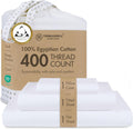 Threadmill Egyptian Cotton Twin XL Sheet Set - Soft 400 TC Sateen