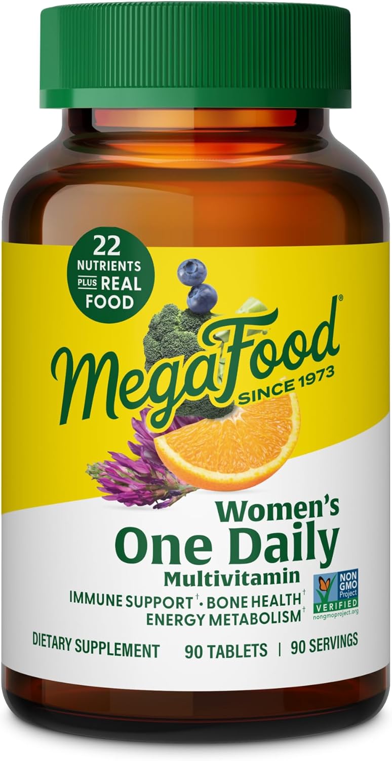 MegaFood Womens Multivitamin One Daily for Energy & Immunity