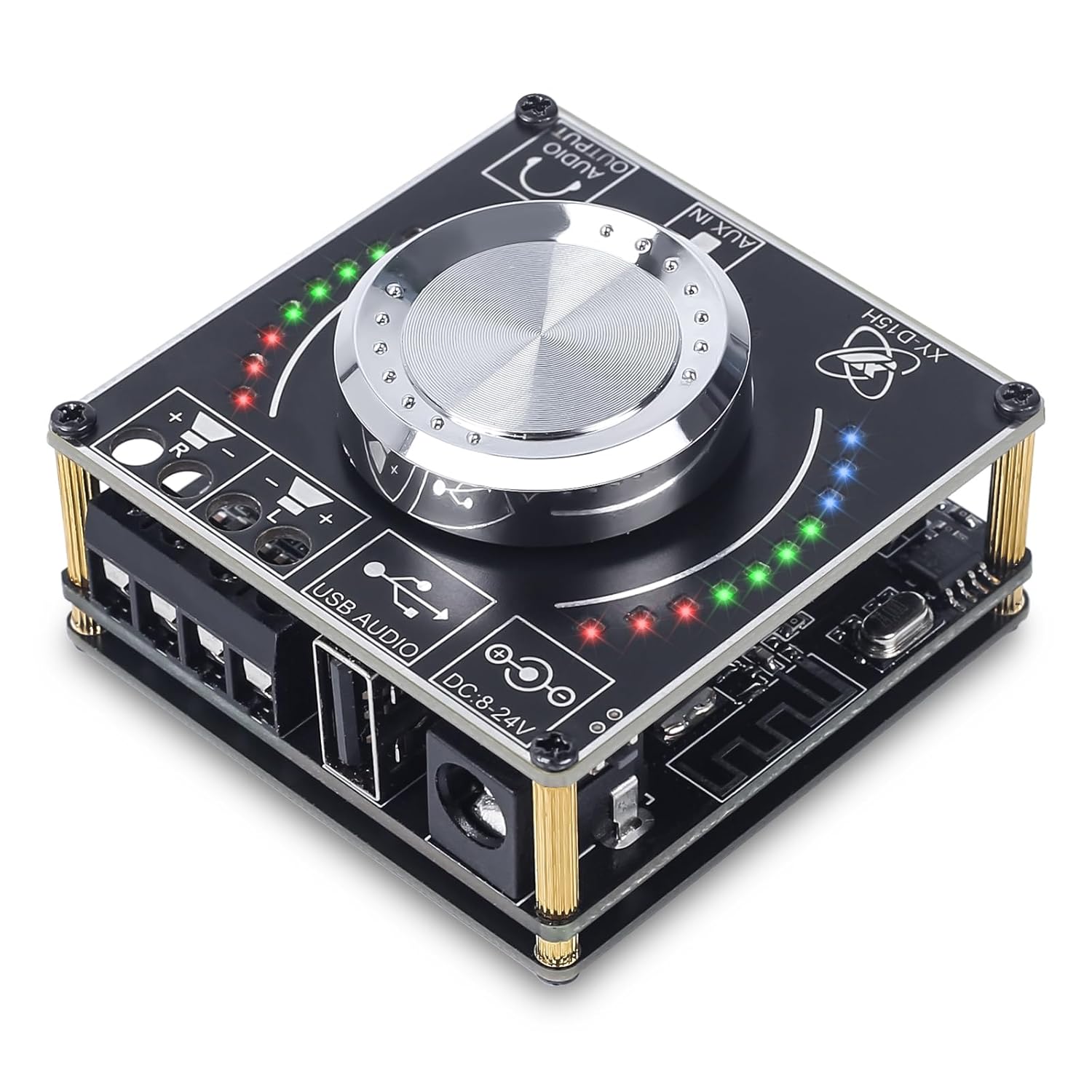 Premium 15W Bluetooth Amp Board: Dual Channel Stereo Sound