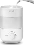 Top Fill Humidifier for Bedroom 2.5L Tank - Quiet 25H Run