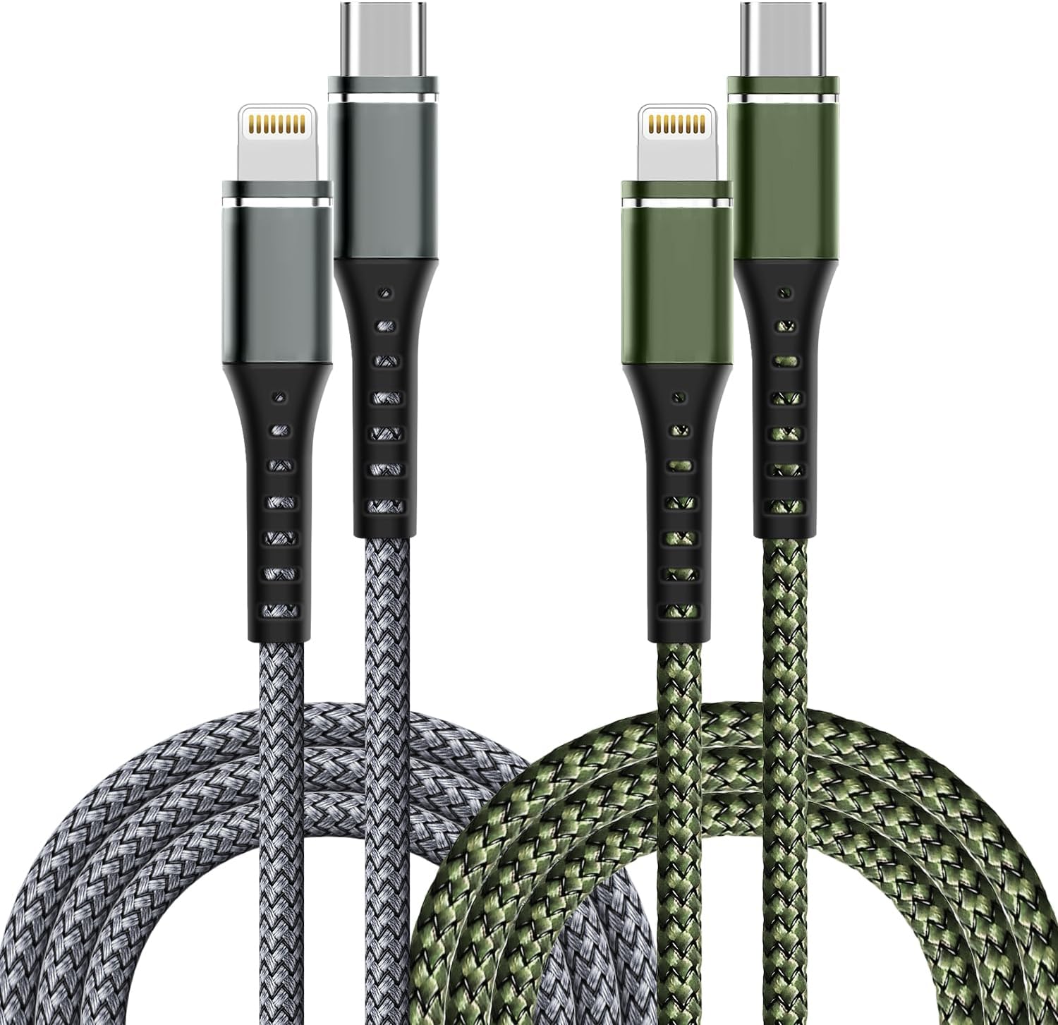 Fast Charging iPhone Cable 2 Pack - MFi Certified 3FT
