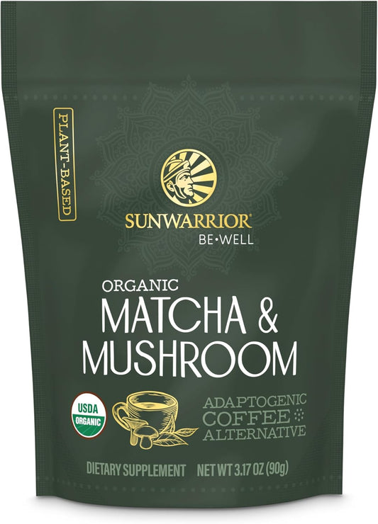 Be Well with Sunwarrior Matcha Mushroom Blend