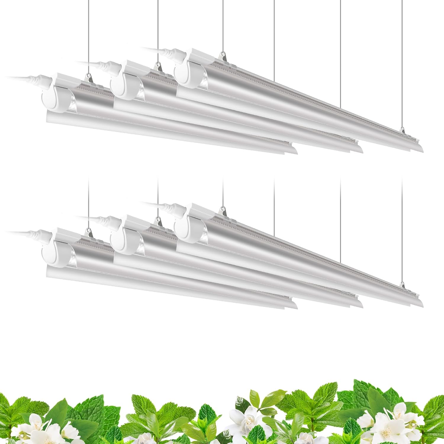 Barrina Plant Grow Lights 4FT Full Spectrum for Indoor Plants