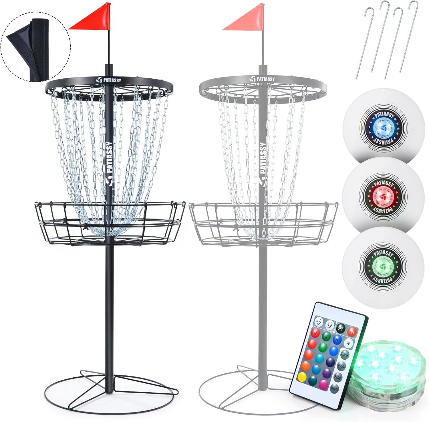 2-Level Disc Golf Basket by Patiassy