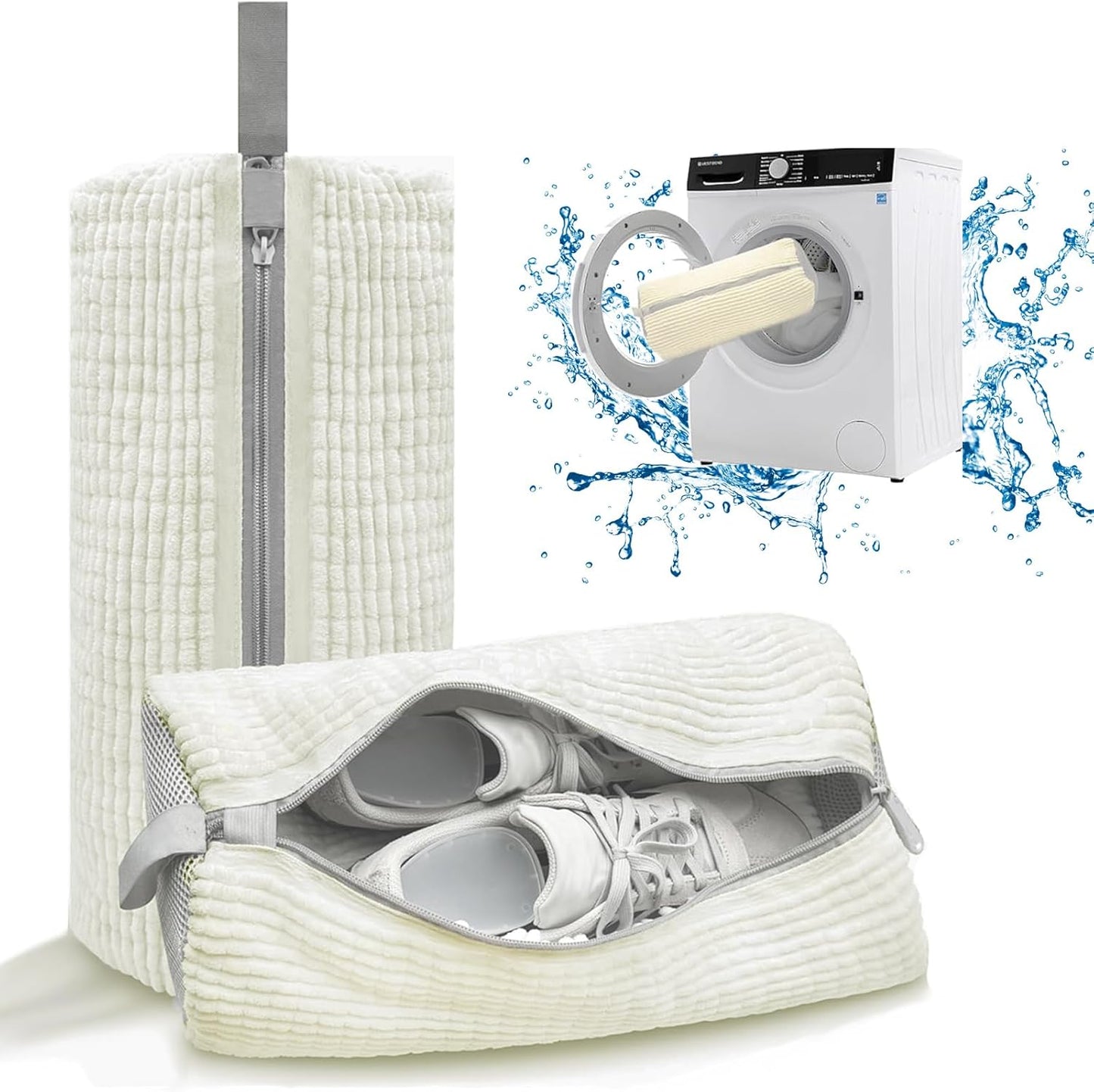 Reusable Shoe Washing Bag - Keep Shoes Clean!