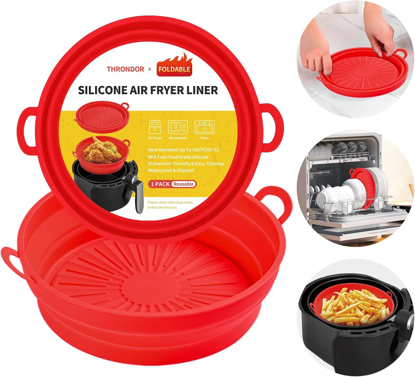 Reusable Silicone Liner for Healthier Cooking
