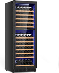 24 Inch Dual Zone Wine Cooler Refrigerator - Precision Dual-Zone