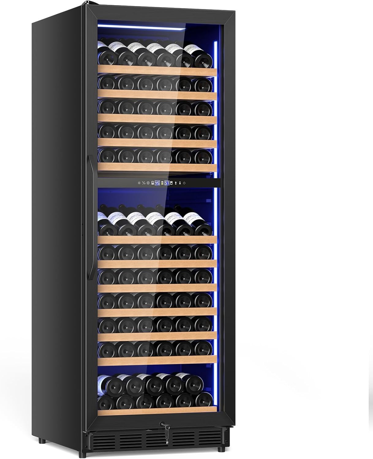 24 Inch Dual Zone Wine Cooler Refrigerator for Wine Lovers