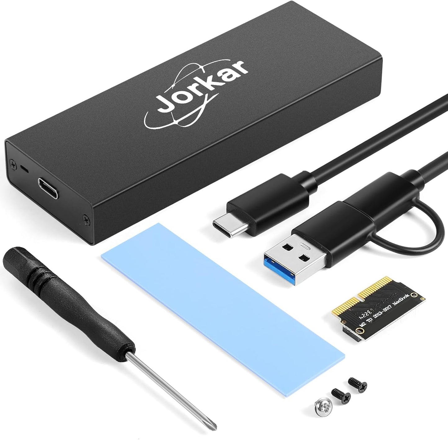 Super-Fast Mac SSD Reader: Jorkar USB-C 3.2 Adapter