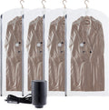 Hanging Vacuum Storage Bags 4 Long (53x28 in) - Electric Pump Included