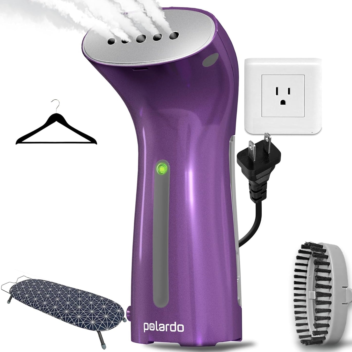 Portable Travel Garment Steamer for Clothes by Polardo