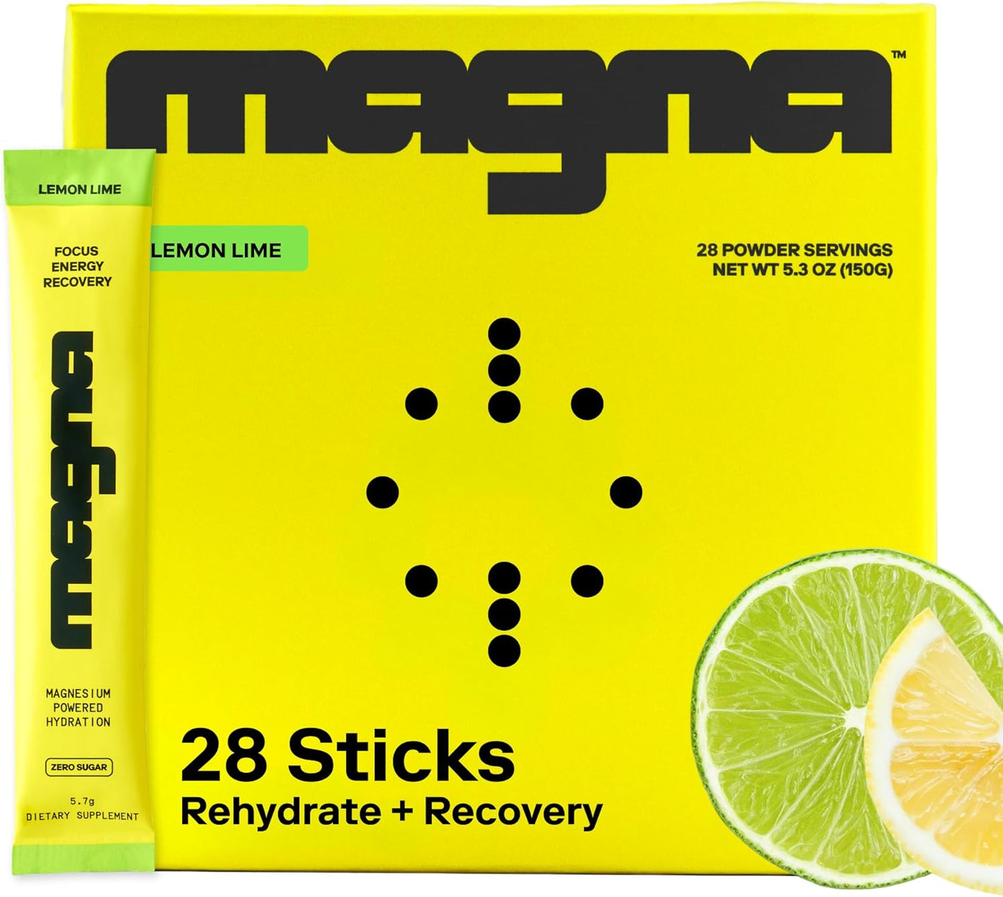Magna Electrolyte Powder Drink Mix for Hydration & Energy